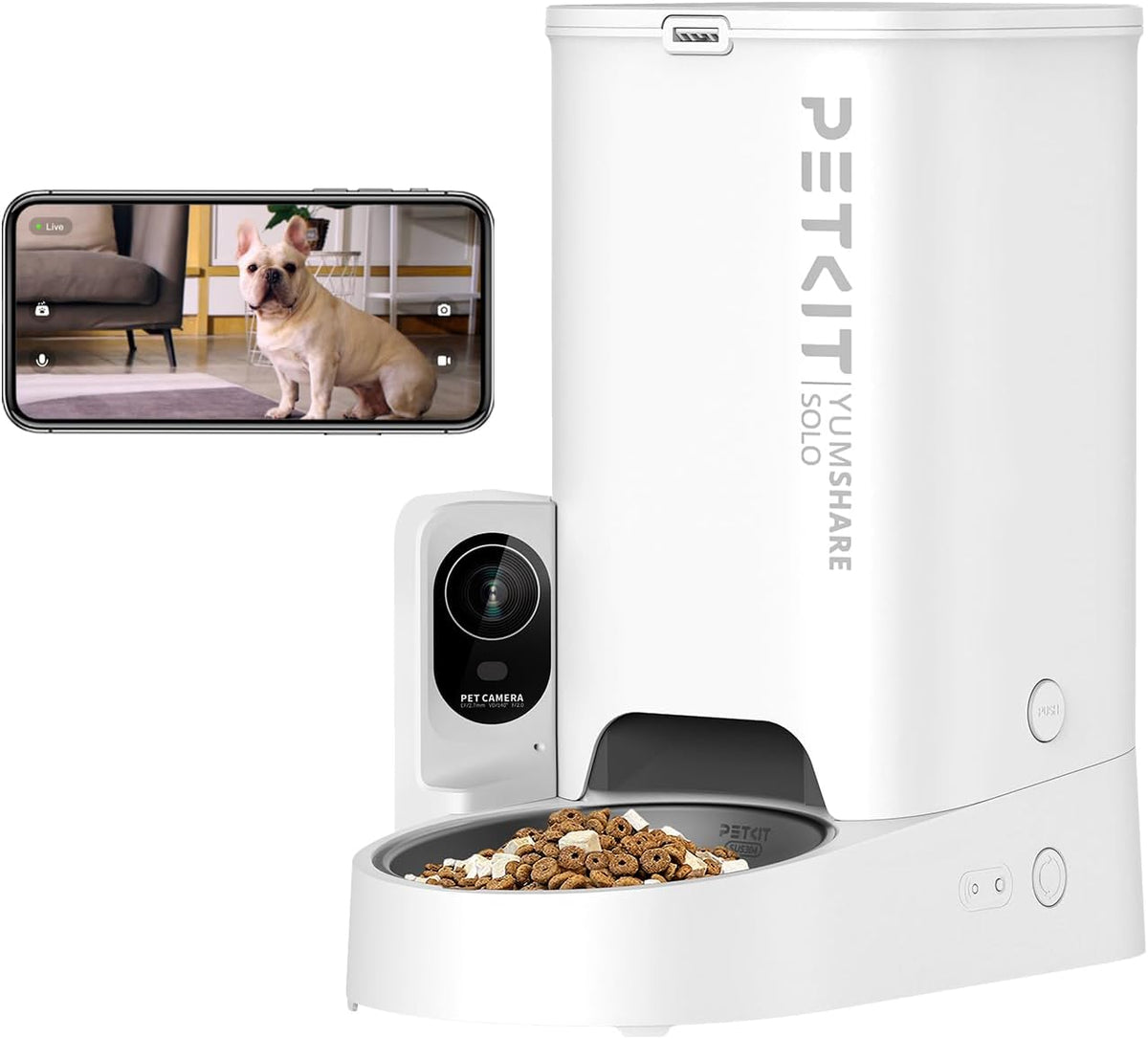 PETKIT YumShare Solo Automatic Feeder with Camera - UK