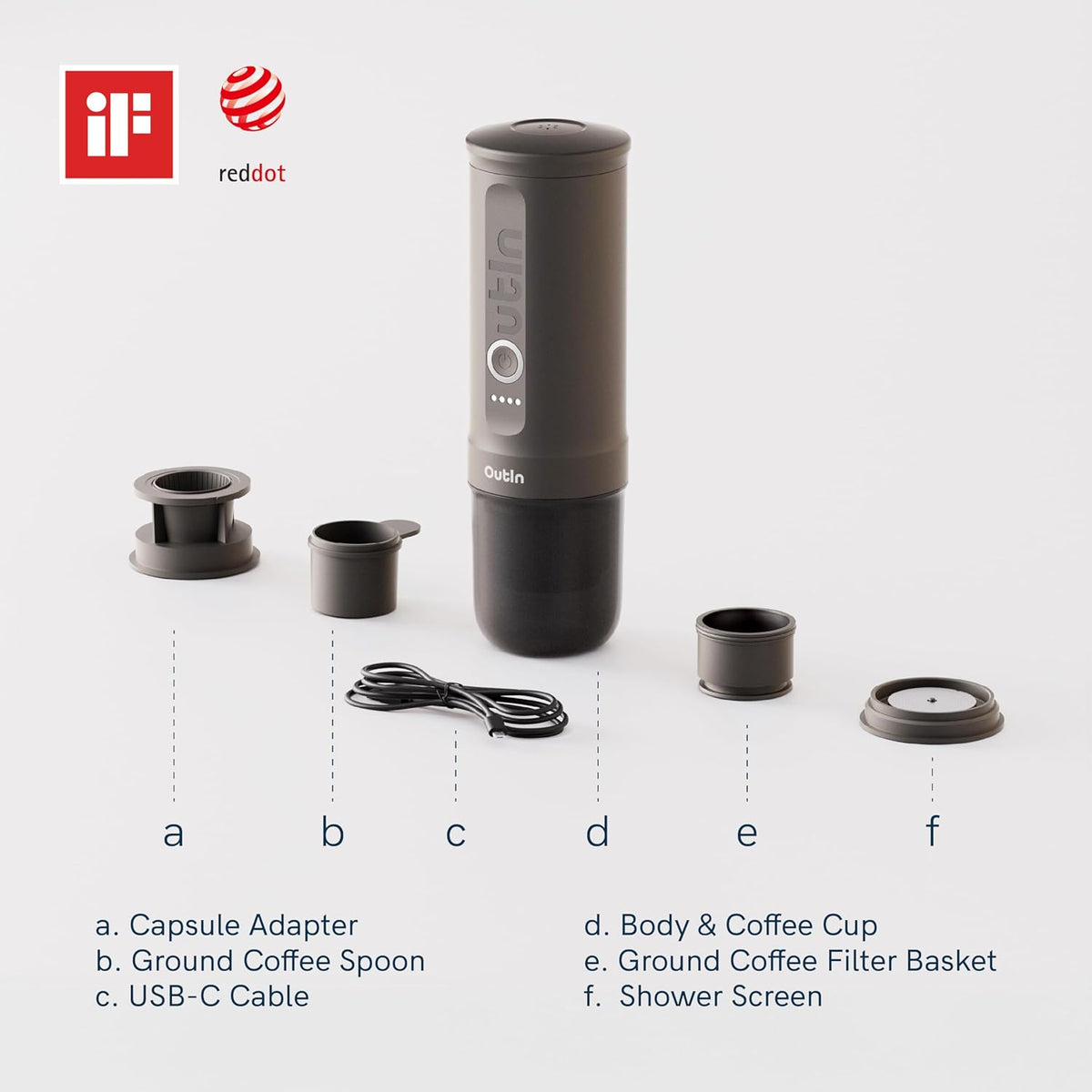 [Deal]OutIn Nano Portable Electric Espresso Machine - UK
