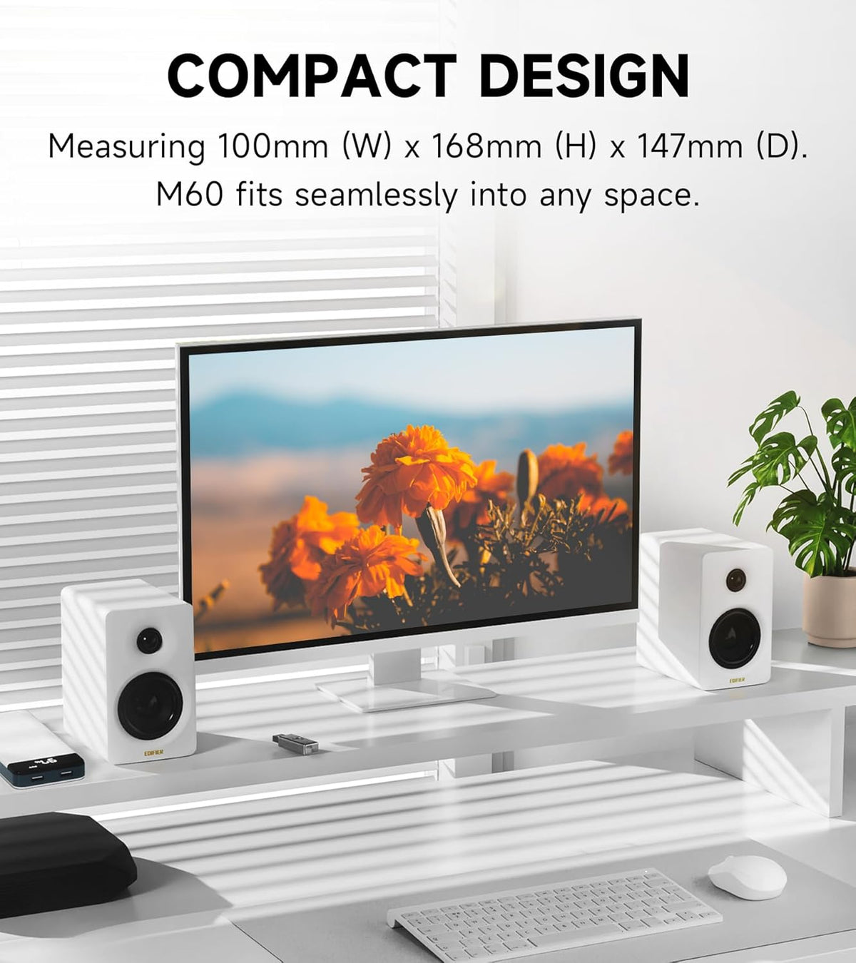 Edifier M60 Compact Desktop Speakers -UK