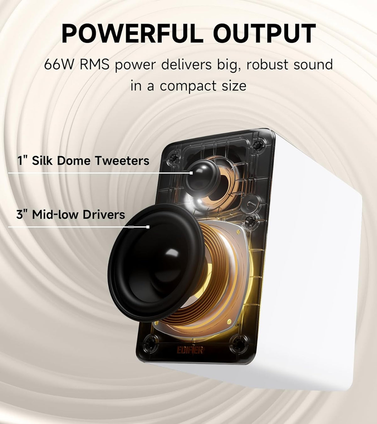 Edifier M60 Compact Desktop Speakers -UK