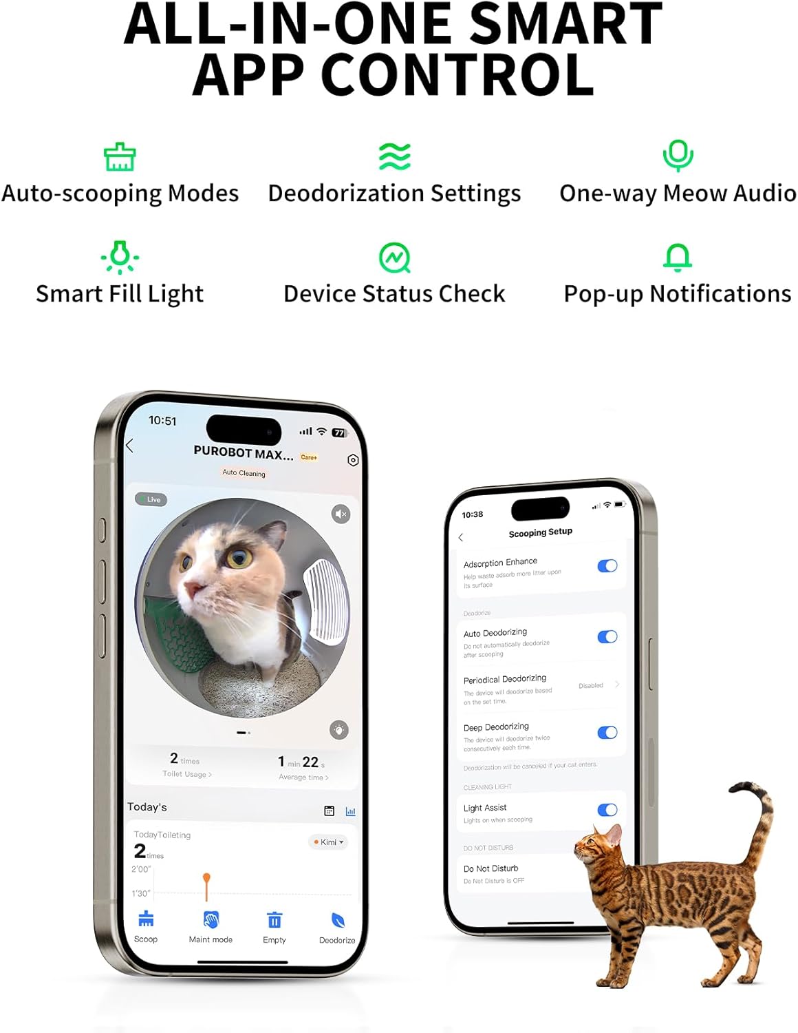 PETKIT PUROBOT MAX PRO AI-Camera Self Cleaning Cat Litter Box - UK