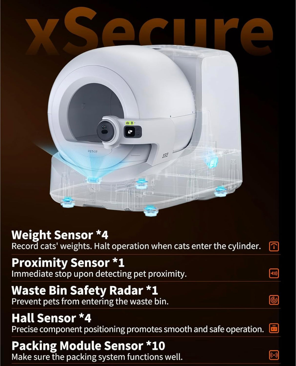 PETKIT PUROBOT ULTRA Self Cleaning Cat Litter Tray with AI-Powered Camera - UK