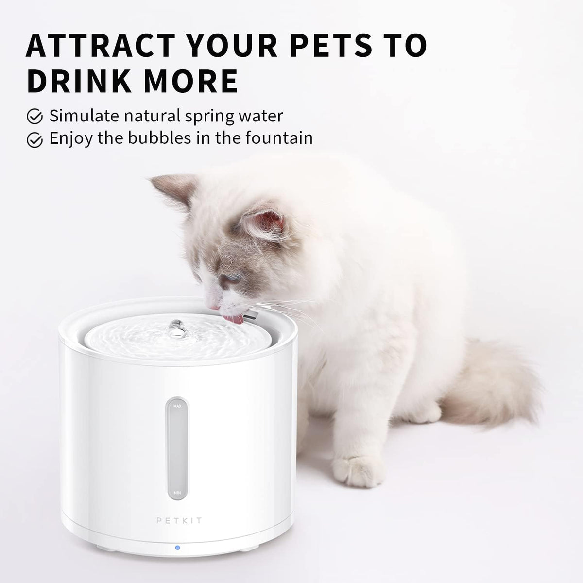PETKIT Cat Water Fountain for Drinking, EVERSWEET SOLO 2 - UK