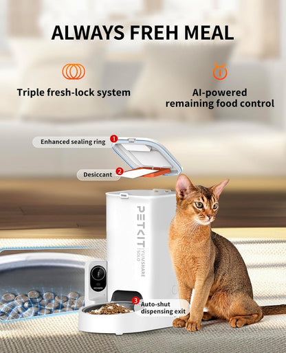 PETKIT YumShare Solo Automatic Feeder with Camera - UK